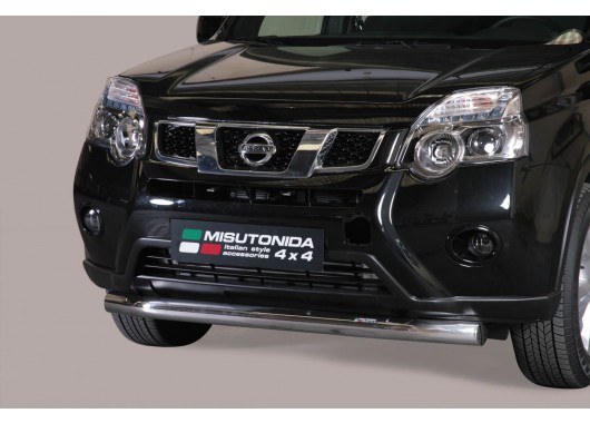 Протектор за предна броня Ø 76мм за Nissan Xtrail ( 2011 - 2014 ) image