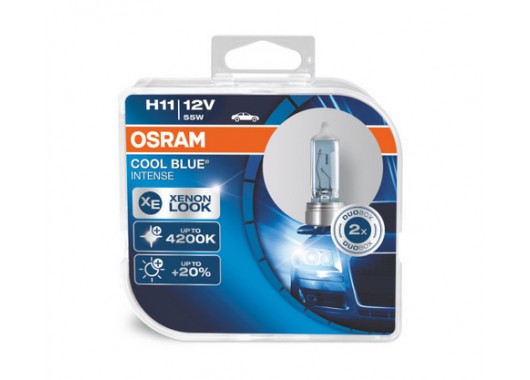 Комплект халогенни лампи H11 CBI Osram image