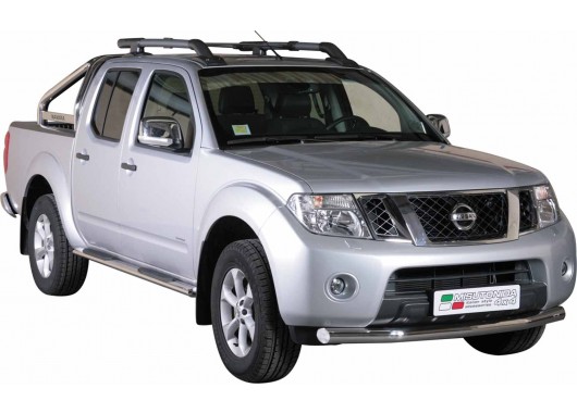 Протектор за предна броня Ø 76мм за Nissan Navara (2010 - 2015)