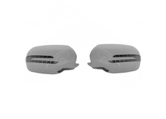 Капаци с LED мигачи за странични огледала за Mercedes Benz W211 (2006-2009) image