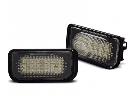 LED плафони за регистрационен номер за Mercedes Benz W203 (2000-2007) - седан, W209, R230