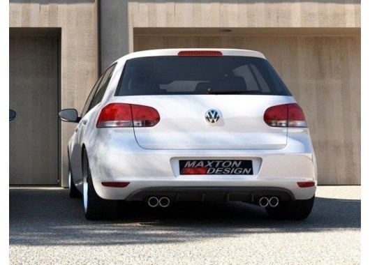 Дифузьор за задна броня Maxton design за VW Golf 6 (2008-2012)