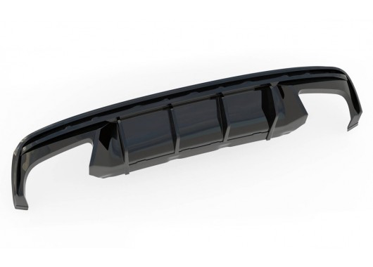 Дифузьор за задна броня Maxton design за Skoda Octavia RS (2019-)