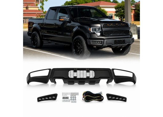 Тунинг предна броня Raptor дизайн за Ford F150 (2008-2014)