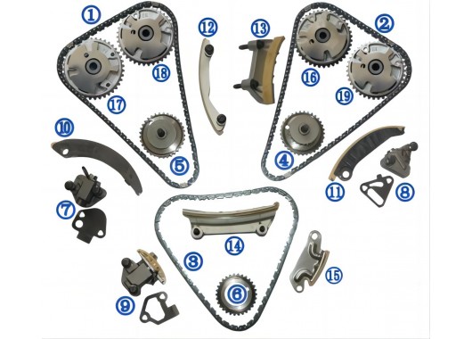 Ангренажен комплект TSP за Chevrolet с 3,6 V6 дигатели image