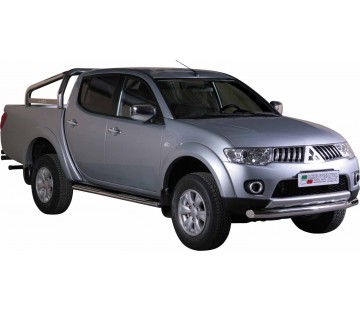 Протектор за предна броня Ø 76мм за Mitsubishi L200 ( 2010 - 2014 )