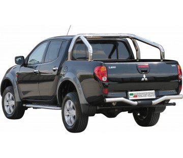 Протектор за задна броня Ø 76 мм за  Mitsubishi L200 ( 2006 - 2009)