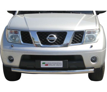 Протектор за предна броня Ø 76мм за Nissan Pathfinder (2005 - 2010)