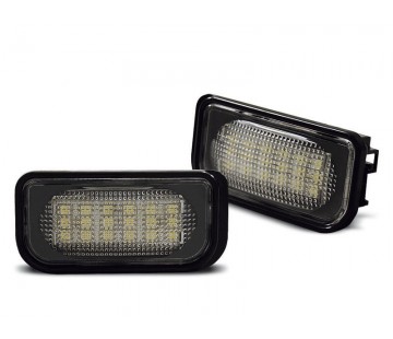 LED плафони за регистрационен номер за Mercedes Benz W203 (2000-2007) - седан, W209, R230