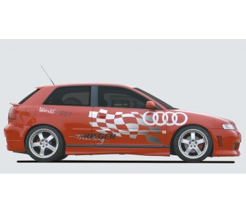 Комплект тунинг прагове Rieger за Audi A3 (1996-2003)