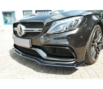 Спойлер за предна броня Maxton design за Mercedes Benz W205 C63 (2014-)