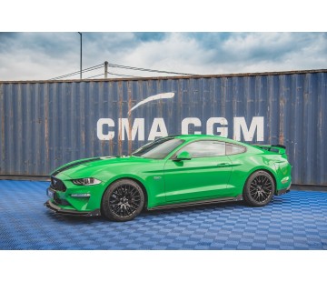 Добавки за прагове Maxton design за Ford Mustang GT (2017-)