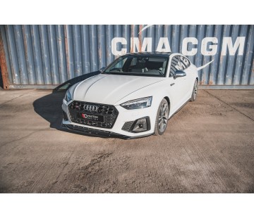 Спойлер за предна S-line броня Maxton design за Audi A5 F5 (2019-)