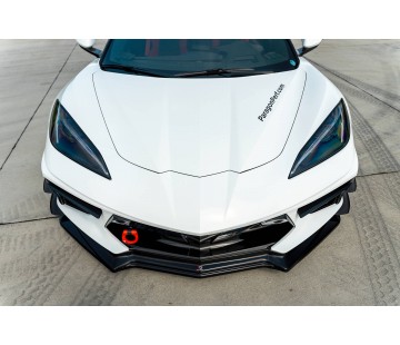 Спойлер за предна броня Maxton design за Chevrolet Corvette C8 (2020-)