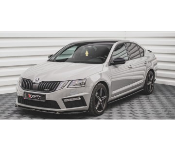 Спойлер за предна броня Maxton design за Skoda Octavia RS (2016-2019)