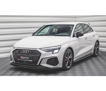 Спойлер за предна броня Maxton design за Audi S3/S-line 8Y (2020-)