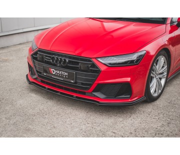 Спойлер за предна броня Maxton design за Audi A7/S7 C8 (2018-)