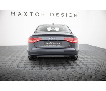 Дифузьор за задна броня Maxton design за Audi A4 B8 (2011-2015)