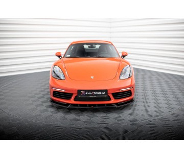 Спойлер за предна броня Maxton design за Porsche Cayman 982c (2016-) 