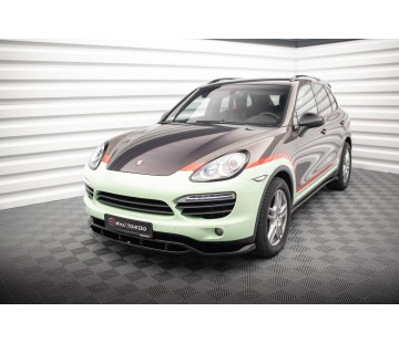 Спойлер за предна броня Maxton design за Porsche Cayenne Mk2 (2010-2014) 