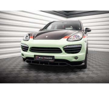 Спойлер за предна броня Maxton design за Porsche Cayenne Mk2 (2010-2014) 