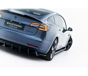 Добавки за задна броня Maxton design за Tesla Model 3 (2017-2023)