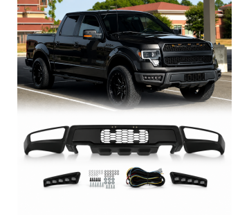Тунинг предна броня Raptor дизайн за Ford F150 (2008-2014)